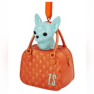 Toy Chihuahua Barking At Me From A Tiny Purse Ornament Taylor Swift - IN HAND